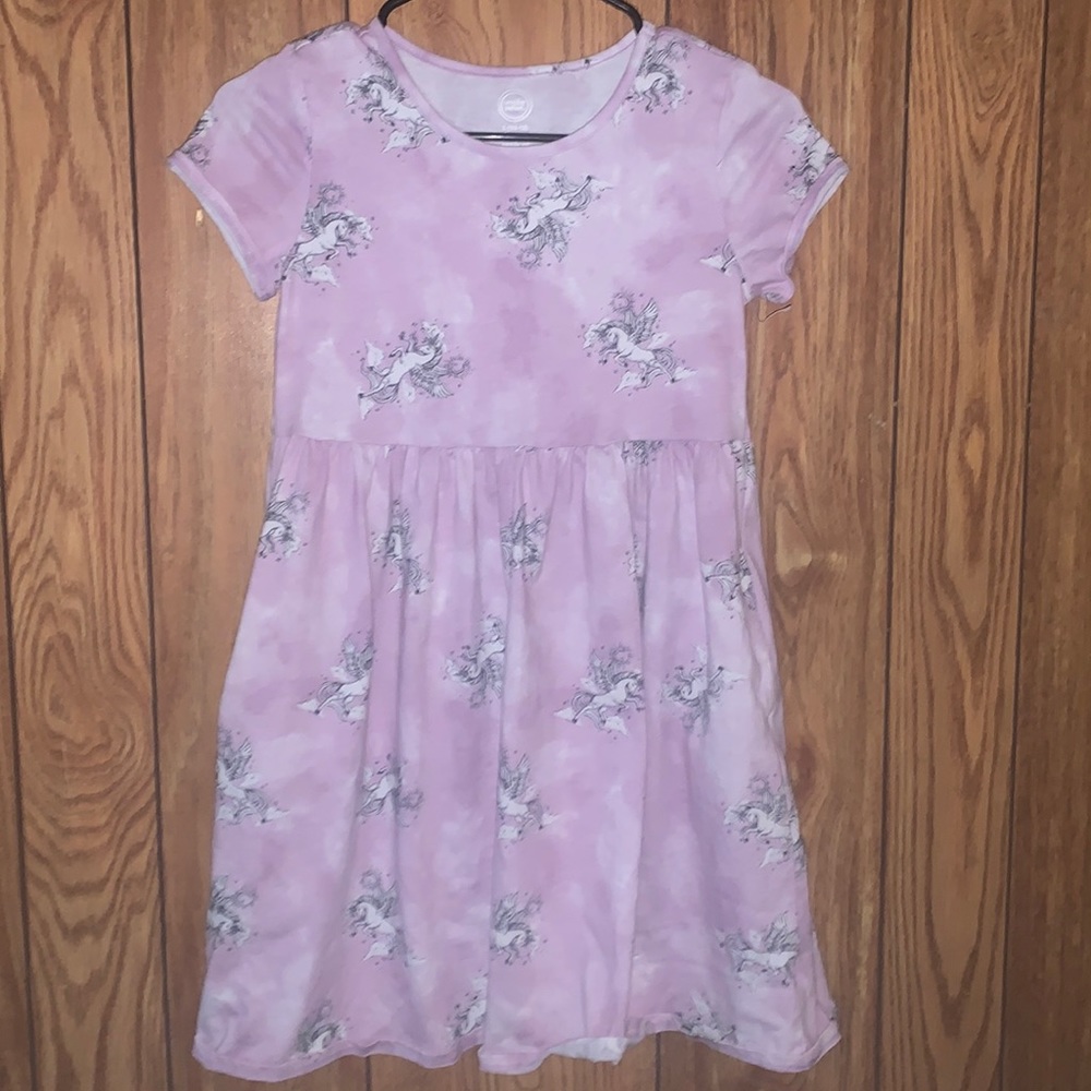 Purple unicorn dress